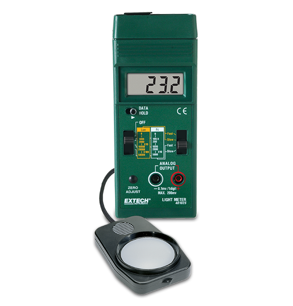 Light Meter
 401025 Foot Candle/Lux Light Meter