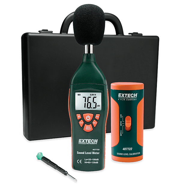 Extech 407732-KIT Type 2 Sound Meter Kit